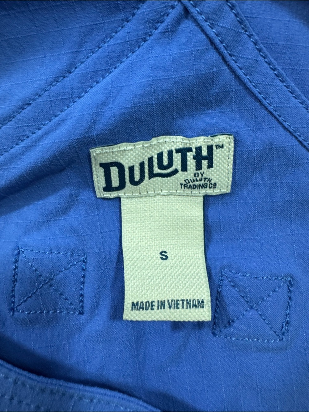 Duluth Gardening Short Overalls Blue - Picture 5 of 8
